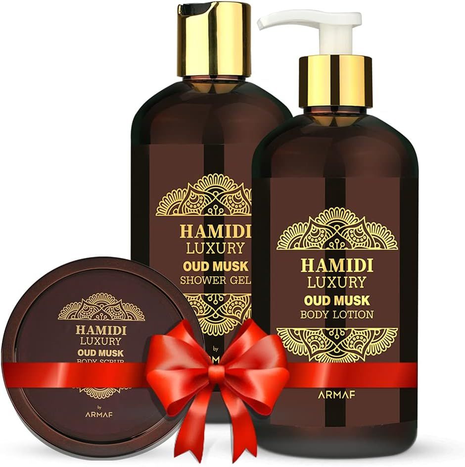 Hamidi LUXURY OUD MUSC, Unisexe, Coffret 3 Pièces_0