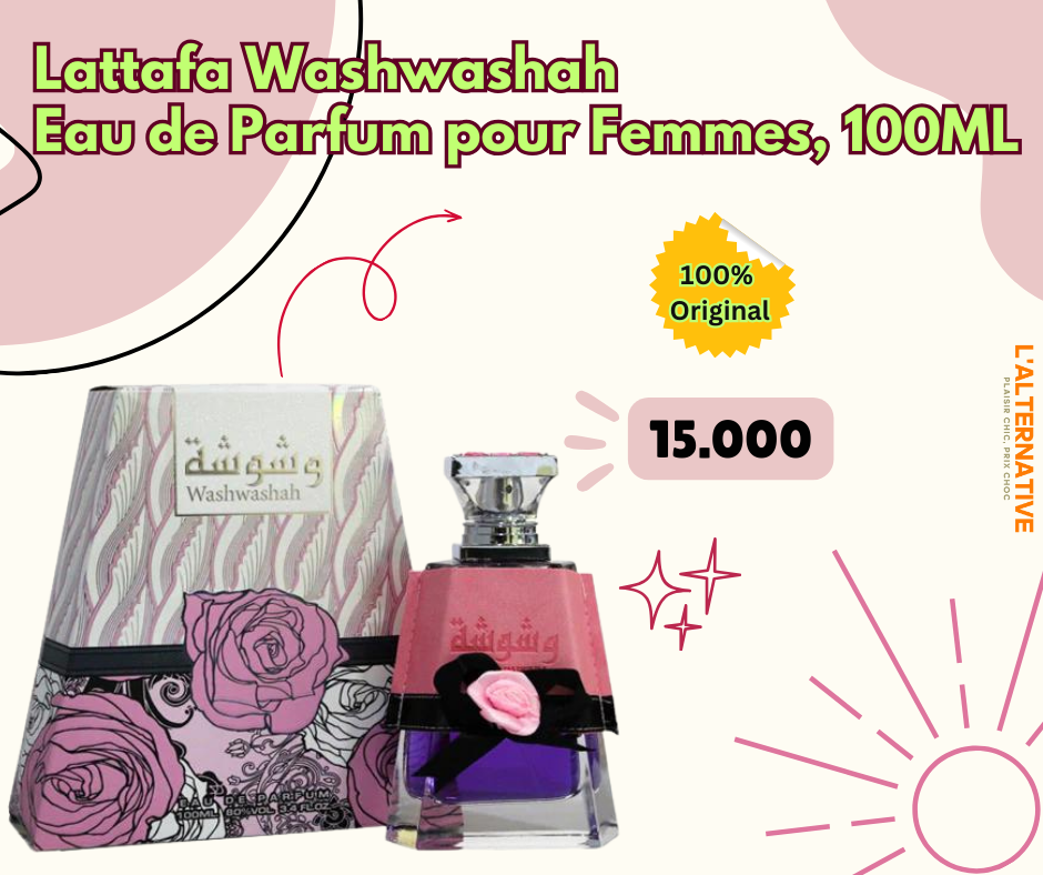 Lattafa WASHWASHAH, Femmes, EDP, 100 ML_2