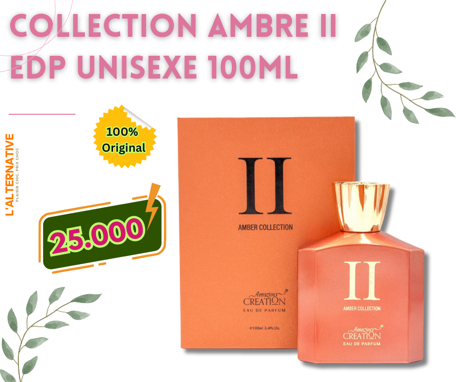 Amazing Collection Ambre II, Unisexe, EDP, 100 ML_1