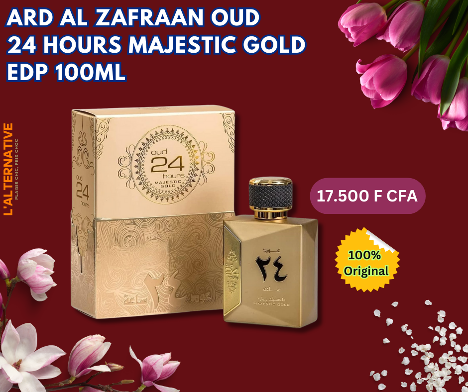 Ard Al Zafraan Oud 24 Hours Majestic Gold, Unisexe, EDP, 100 ML_1