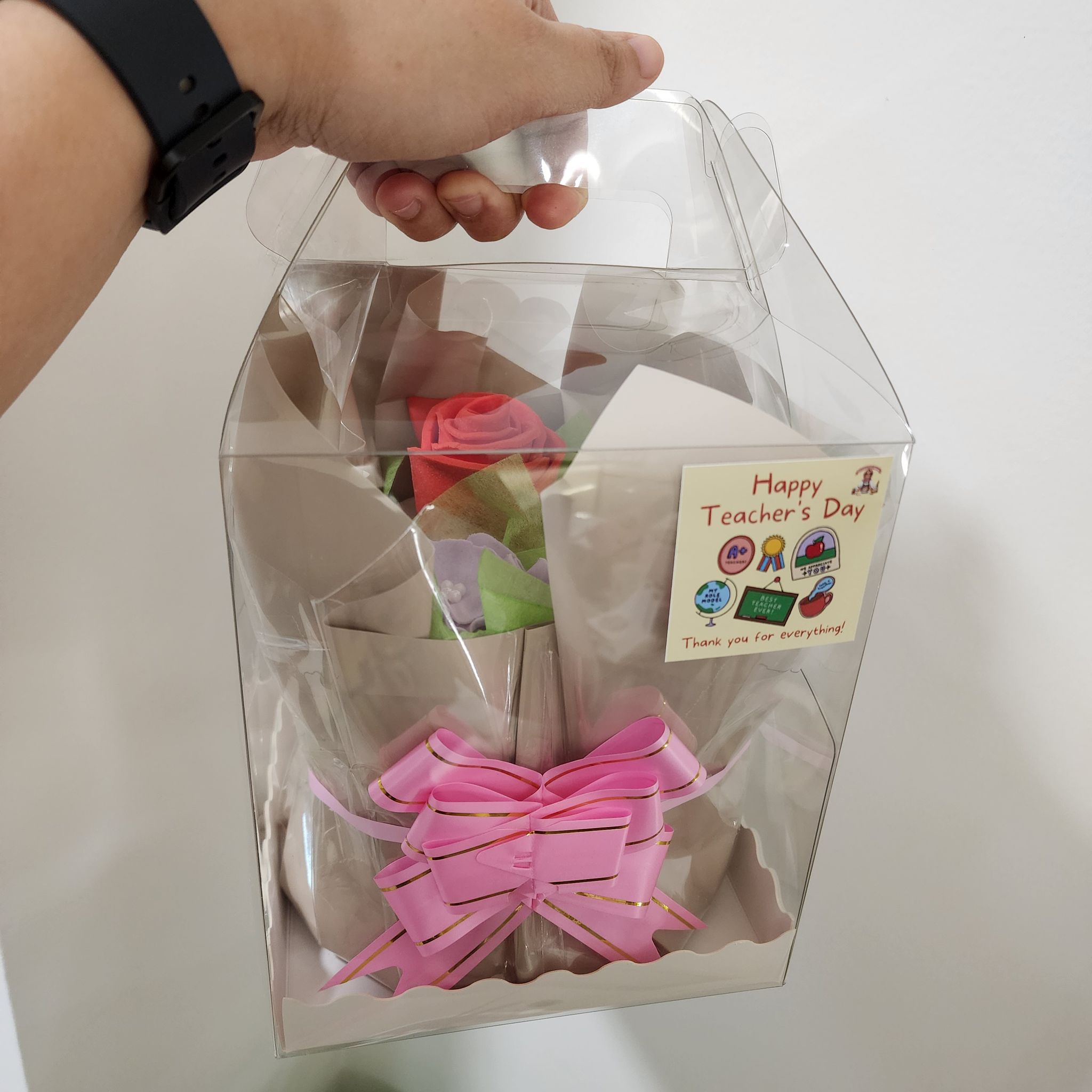 Teacher's Day Floral Bouquet 3 Cupcakes_1