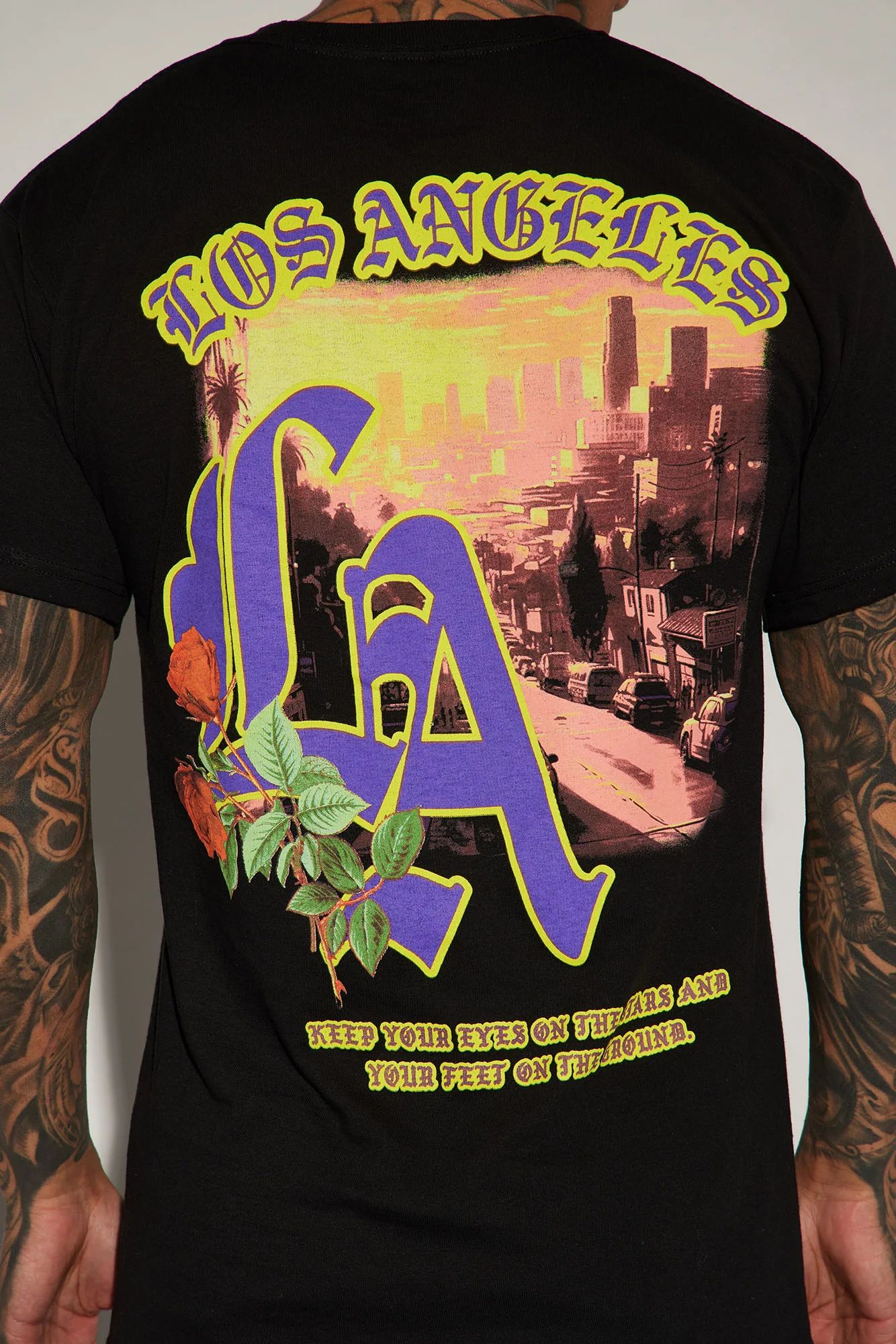 Live And Die In LA Short Sleeve Tee - SIZE M_2