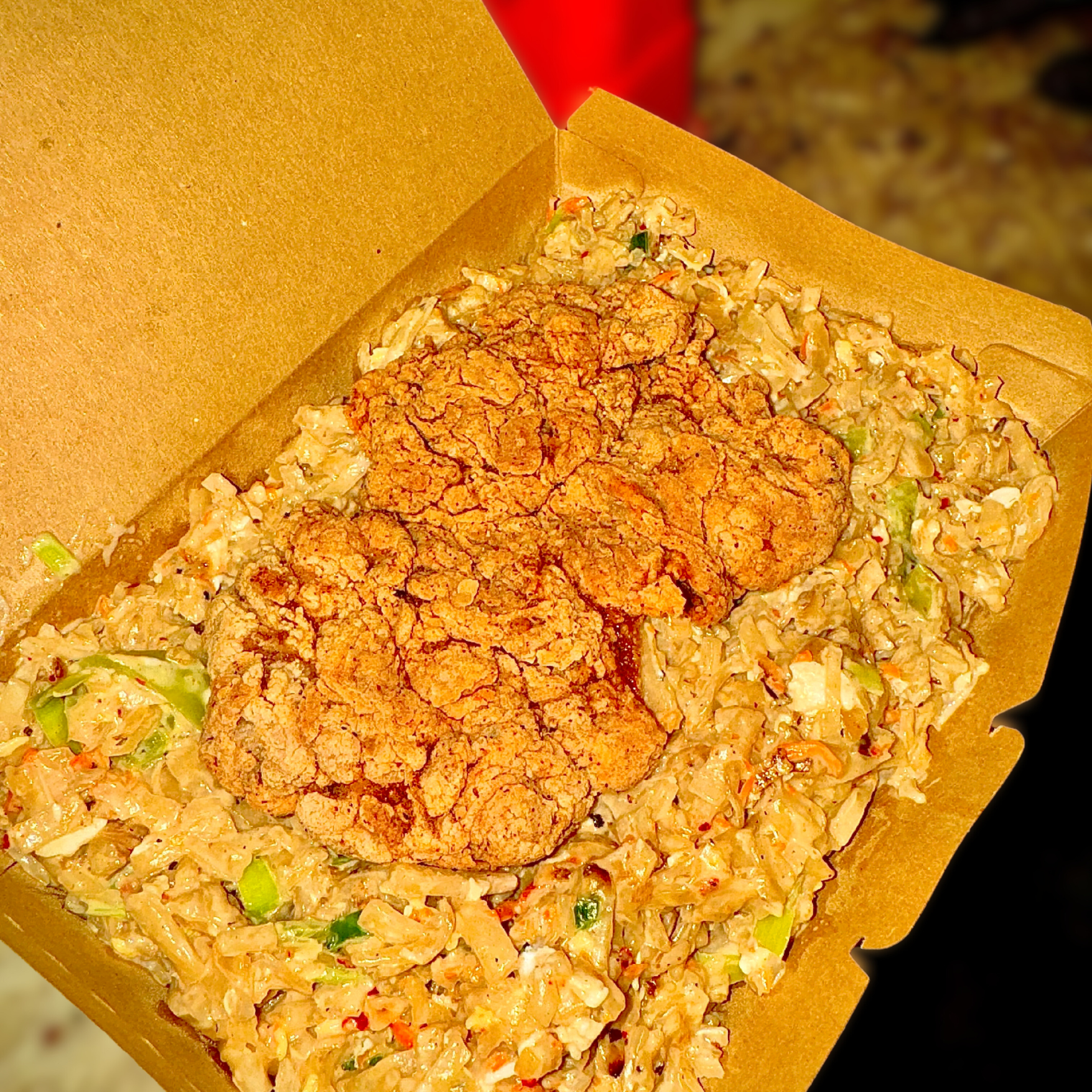 Crispy Chicken Cheese Kottu_0