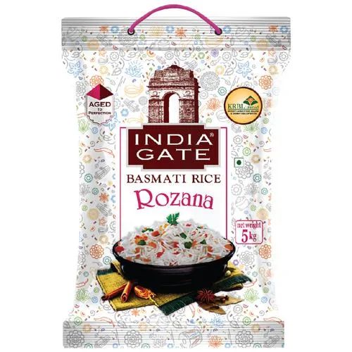 India Gate Basmati Rice - Rozana, 5 kg Pack_0