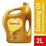 Saffola Gold Refined Cooking oil | Blended Rice Bran & Sunflower oil | Helps Keeps Heart Healthy, 2 L Jar _0