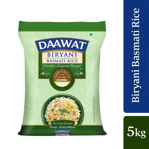 Daawat Basmati Rice/Basmati Akki - Biryani, 5 kg Bag_0