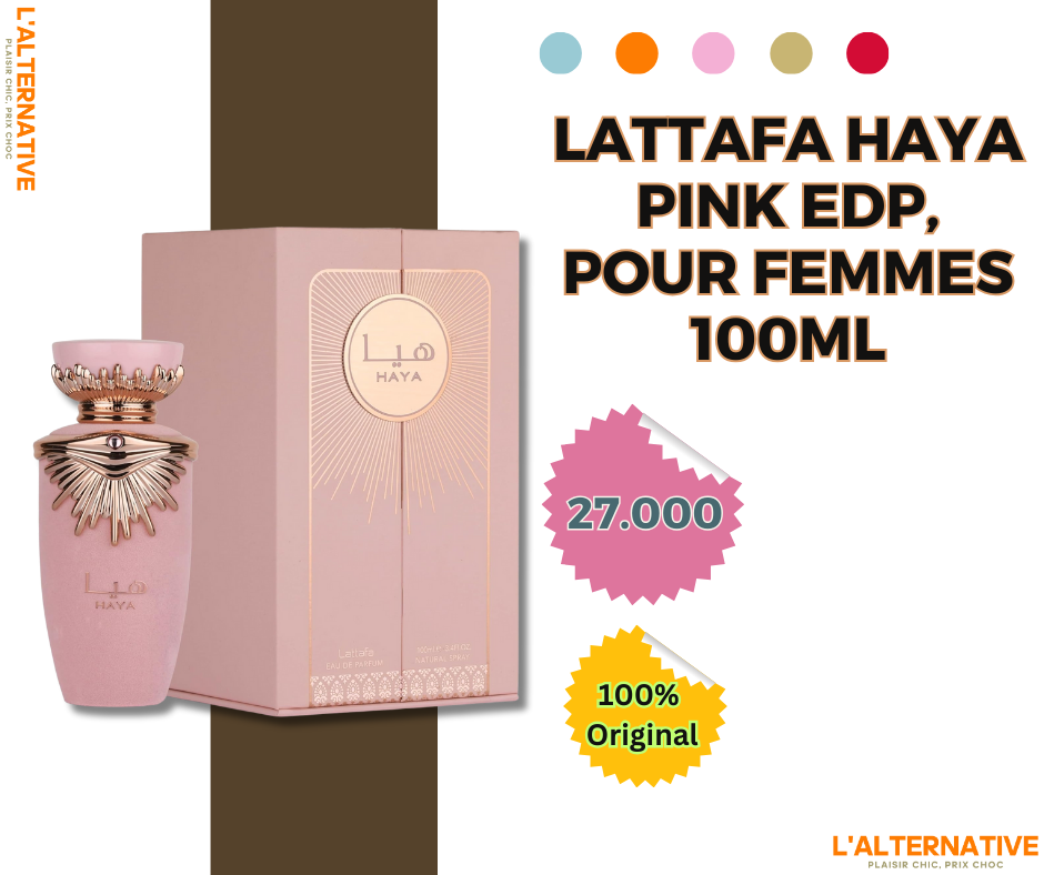 Lattafa HAYA PINK, Femmes, EDP, 100 ML_2