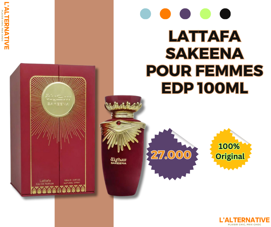 Lattafa SAKEENA, Femmes, EDP, 100 ML_1