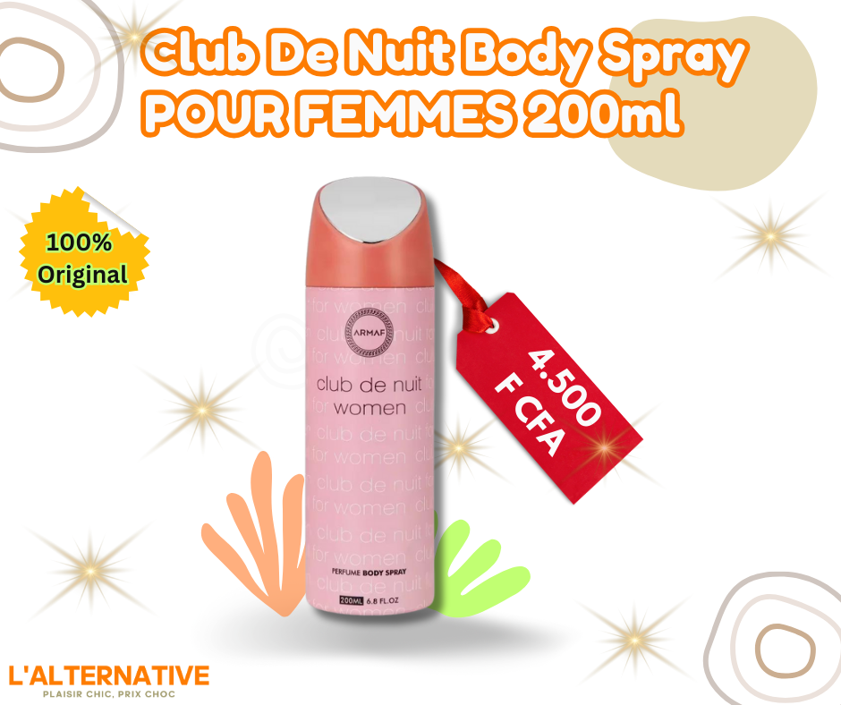 Club De Nuit Body Spray POUR FEMMES 200 ML_1