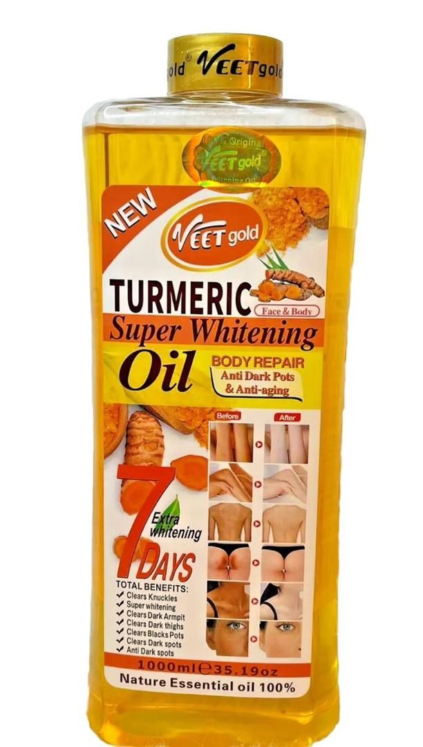 Veet Gold Turmeric Body Oil_0