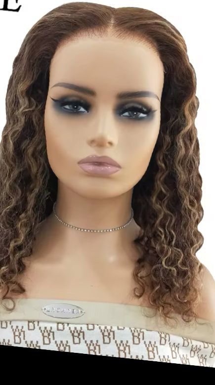 Glueless HD Highlight Water Wave Wig 6*4 Wear and Go, Pre cut , Pre Plucked_1