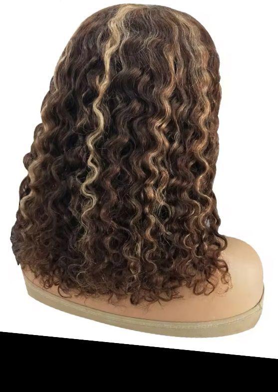 Glueless HD Highlight Water Wave Wig 6*4 Wear and Go, Pre cut , Pre Plucked_2