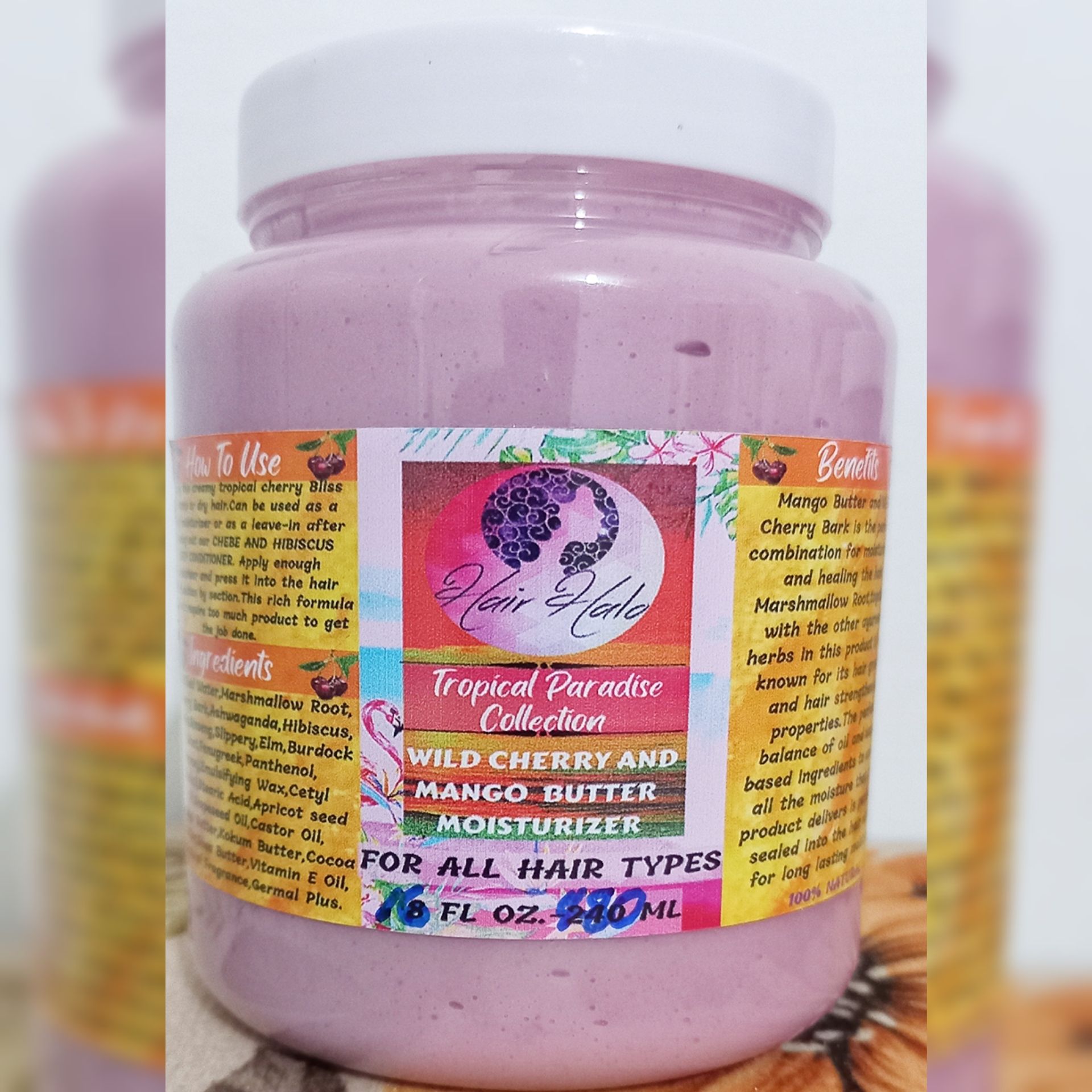 Wild Cherry and Mango Butter Hair Moisturizer_0