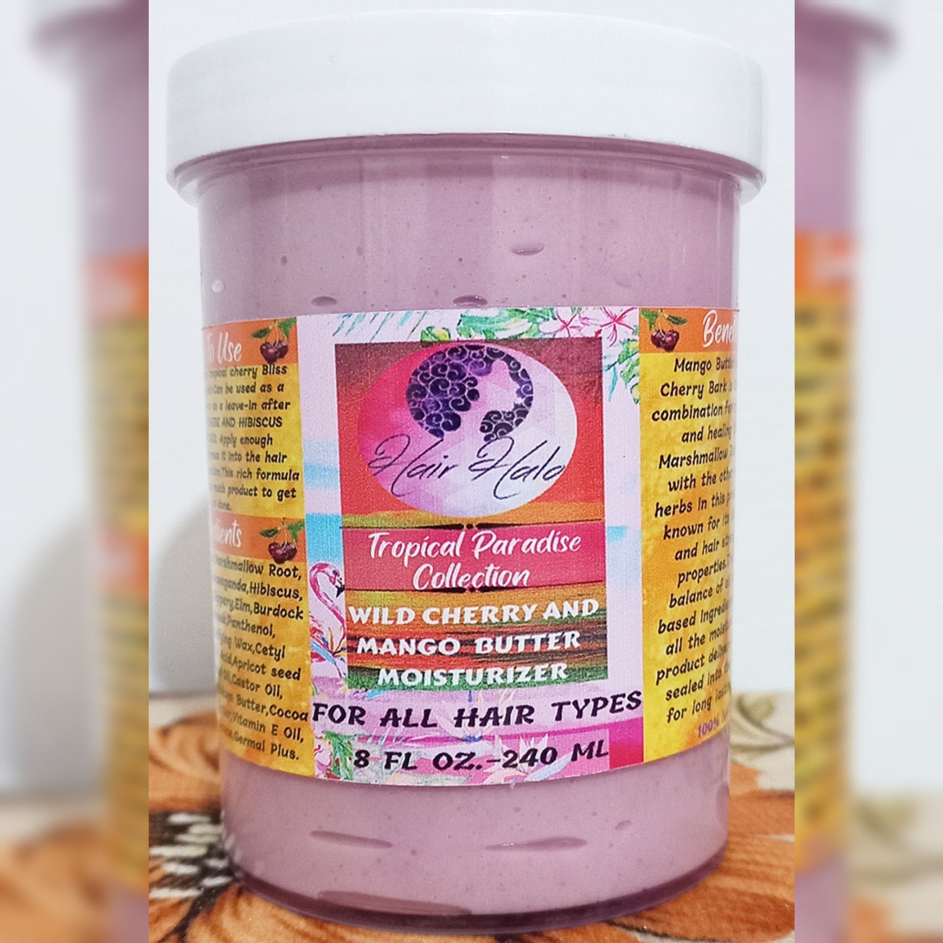 Wild Cherry and Mango Butter Hair Moisturizer_1