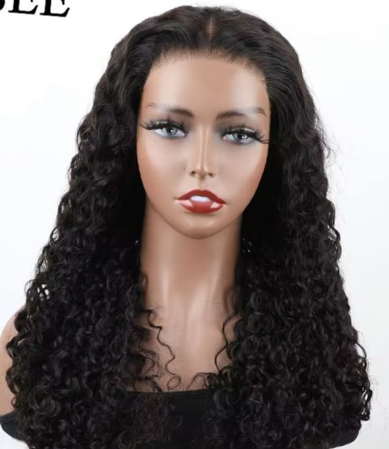 Wear and Go Glueless Water Wave Wig 6*4 HD Transparent Lace , Pre Plucked_2