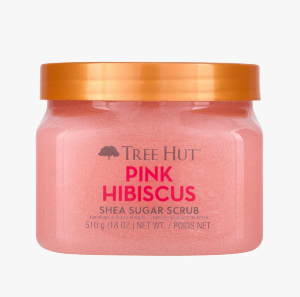 Pink Hibiscus Shea Body Sugar Scrub_1