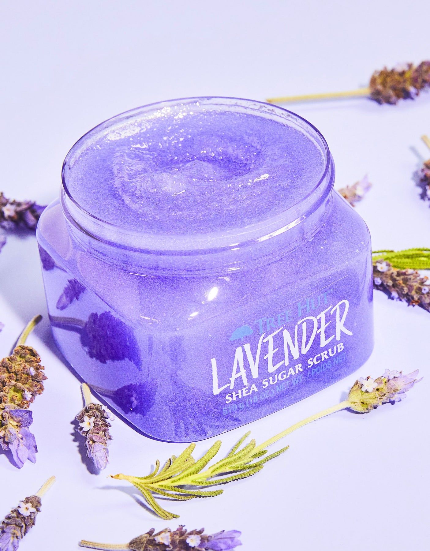 Lavender Shea Body Sugar Scrub_0