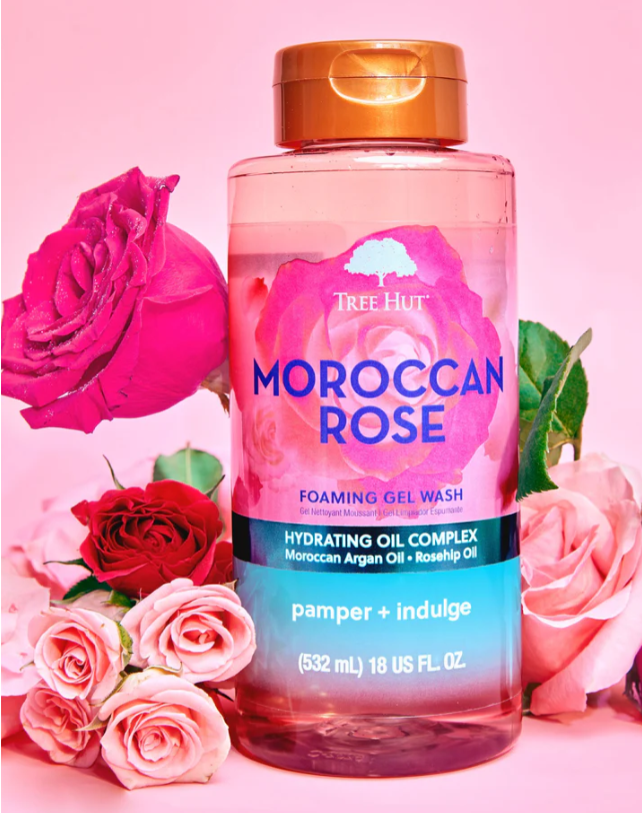 Moroccan Rose Foaming Body Wash_0