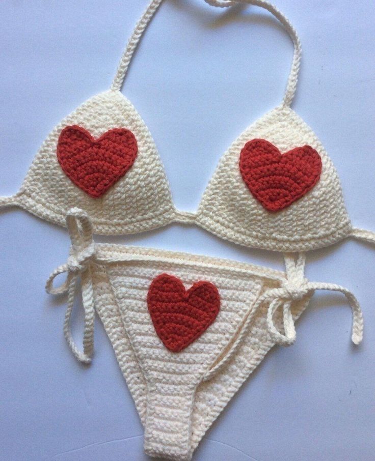 BIKINI EN LAINE AVEC PERLE ET SANS PERLE_1