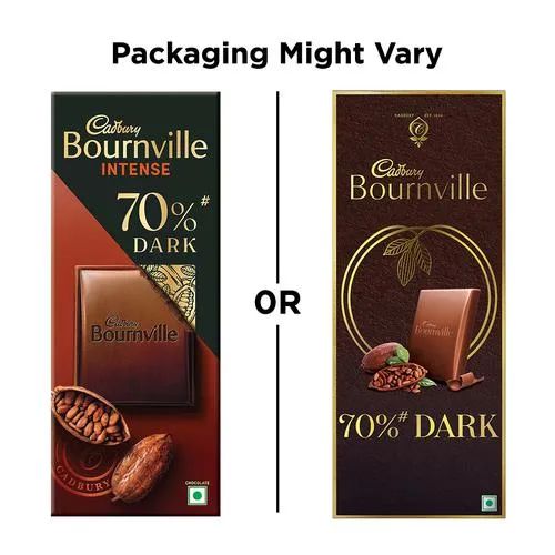 Cadbury Bournville Rich Cocoa 70% Dark Chocolate Bar, 3 x 80 g Multipack_1