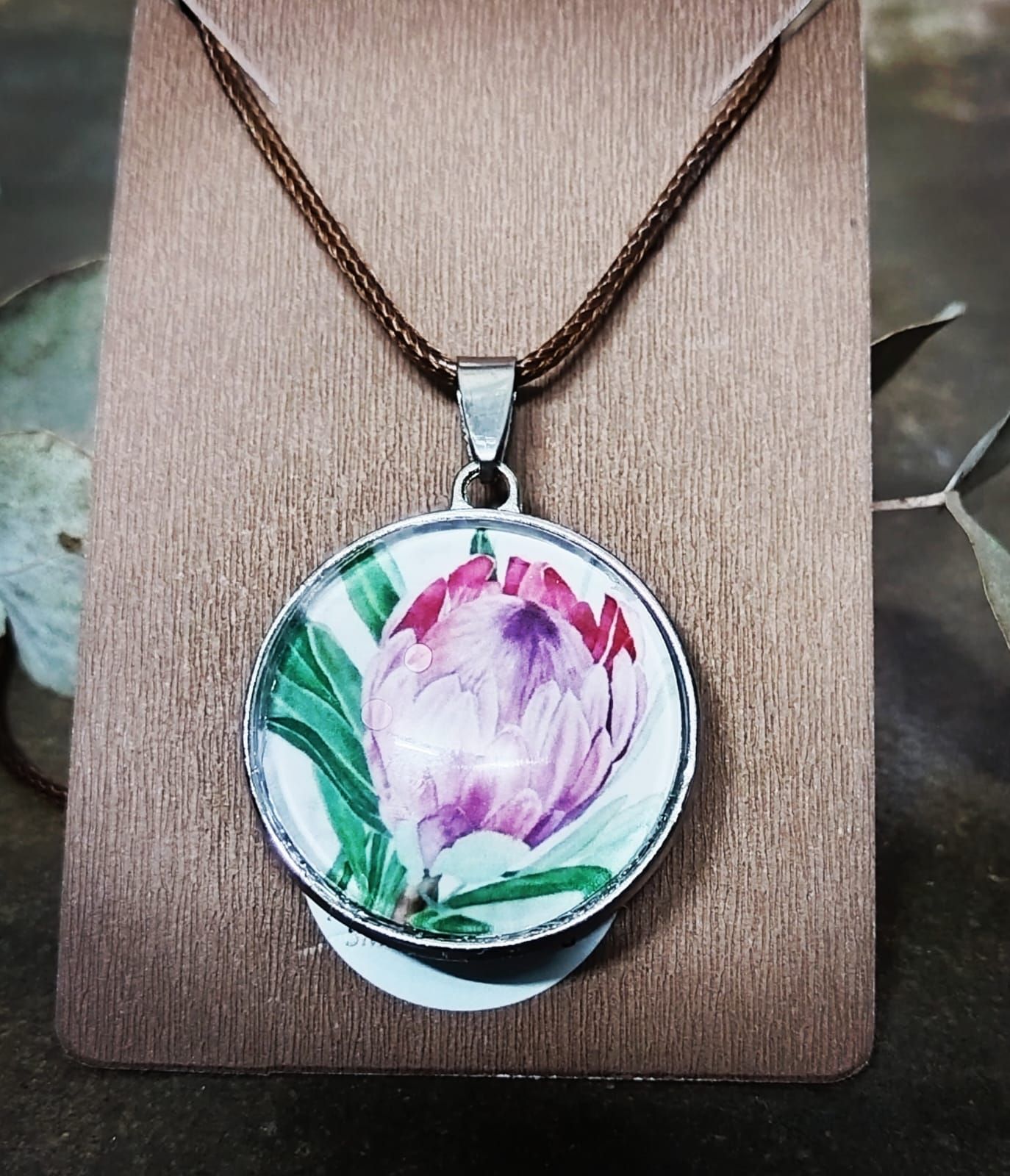 Photo glass dome necklaces _1