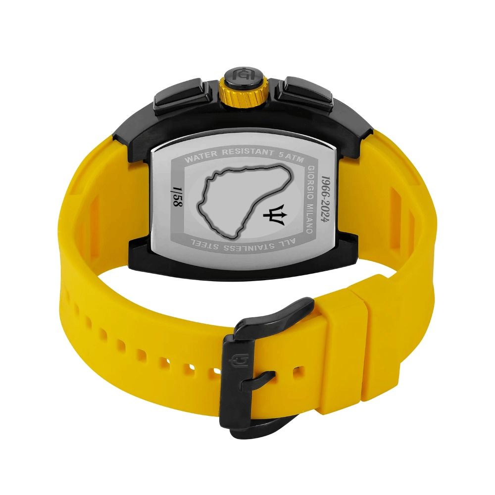 Limited Edition Barbados Independence Timepiece- Yellow 1-58 _1