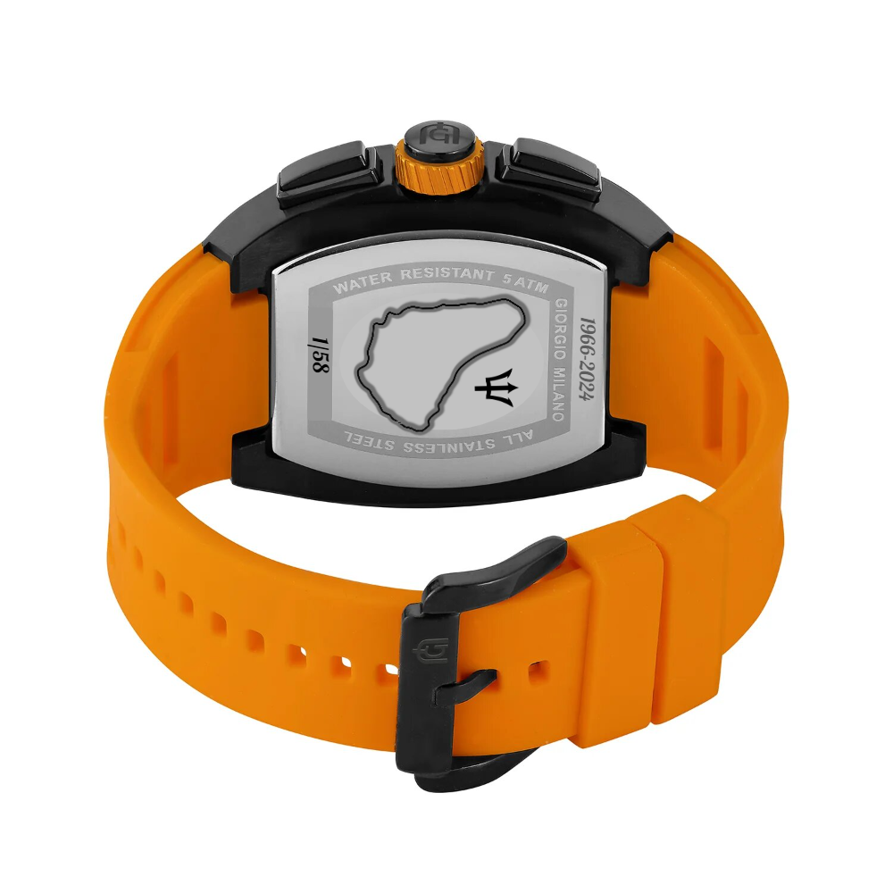 Limited Edition Barbados Independence Timepiece- Orange 1-58  _1