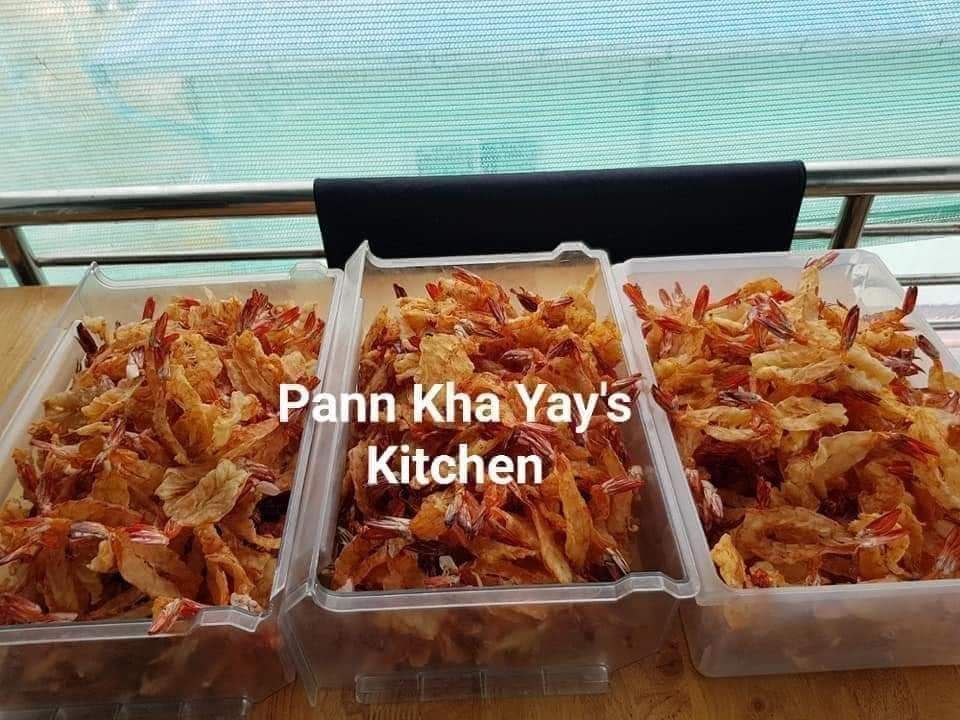 ပန်းခရေ Kitchen_ပုစွန်ဒုံးမီးကင်_2