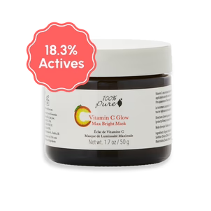 100% PURE™ 18.3% Active Ingredients Vitamin C Glow Max Bright Mask_0