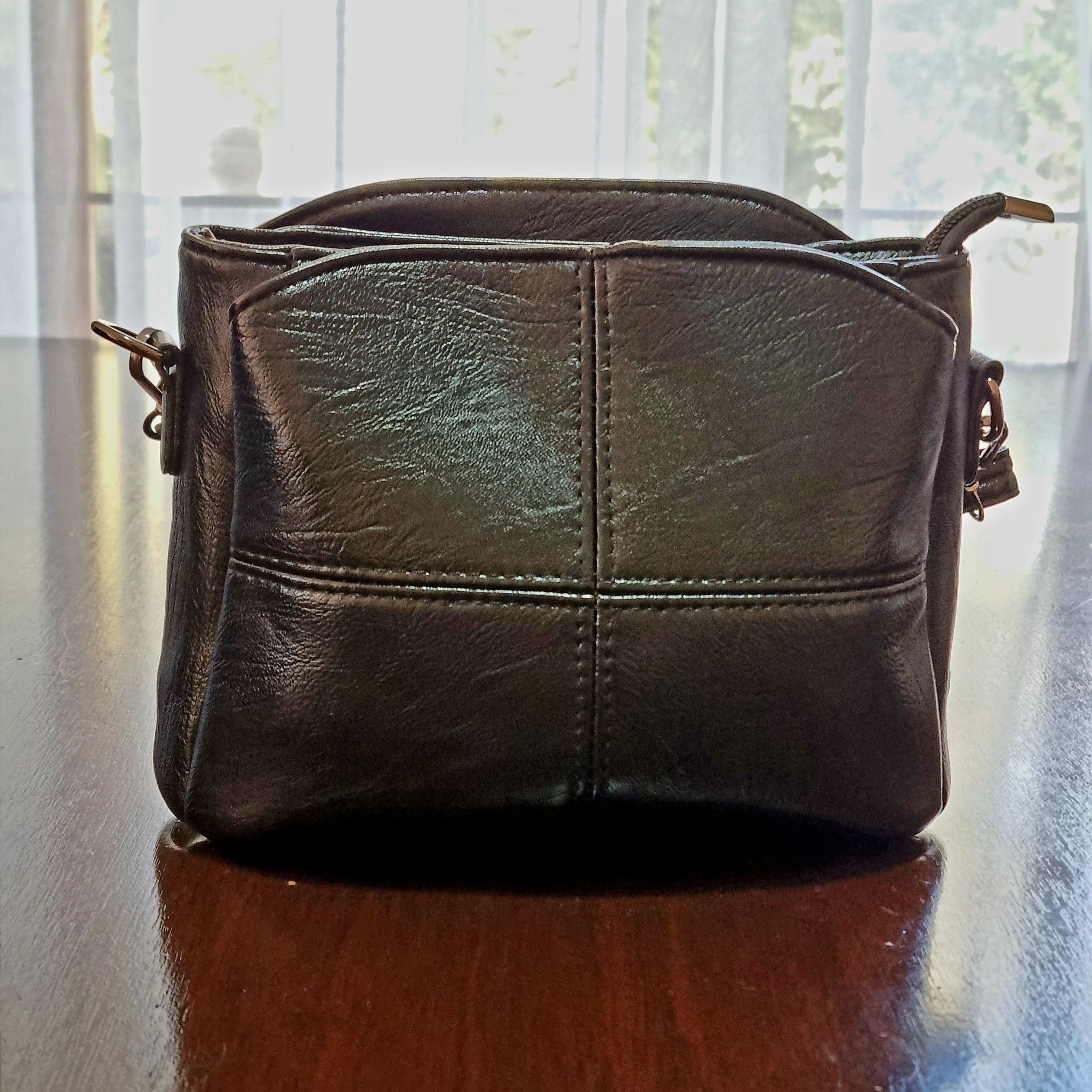 Black mini crossbody bag _0