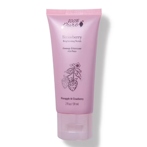 100% PURE™ Strawberry Brightening Scrub_0