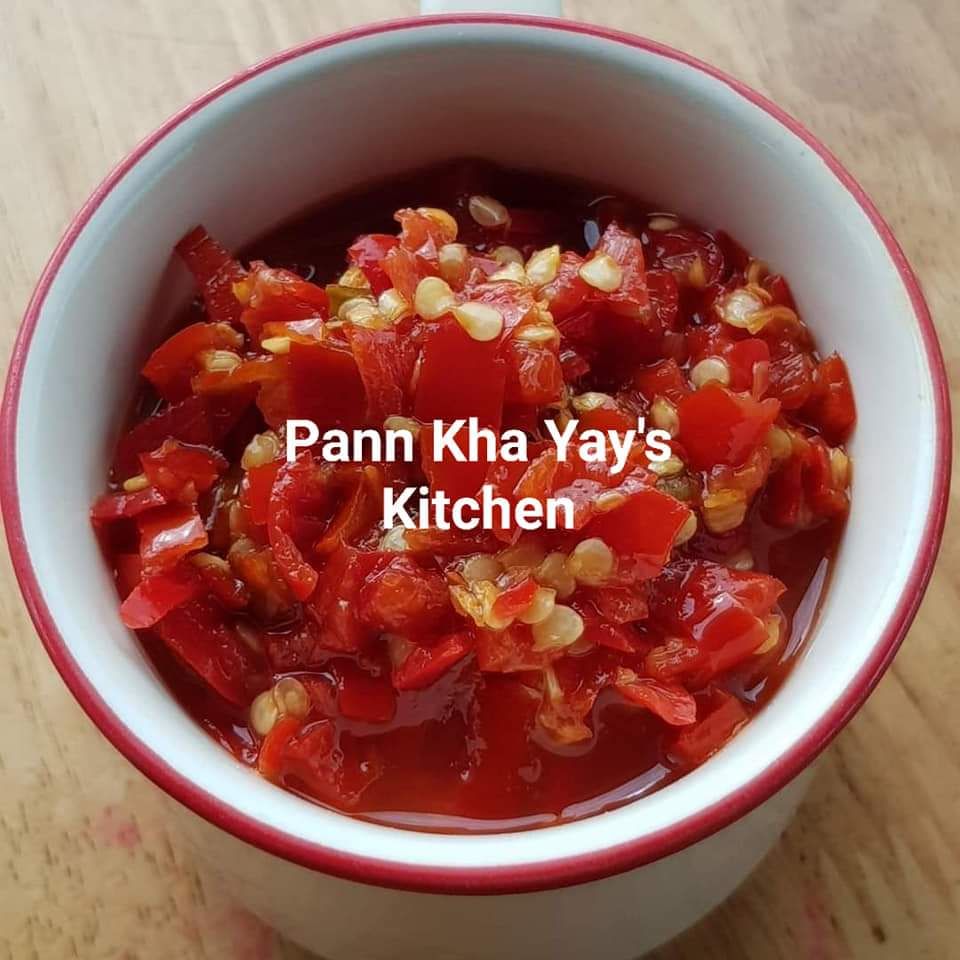ပန်းခရေ Kitchen_ငရုတ်ချဥ်ဆော့စ်_1