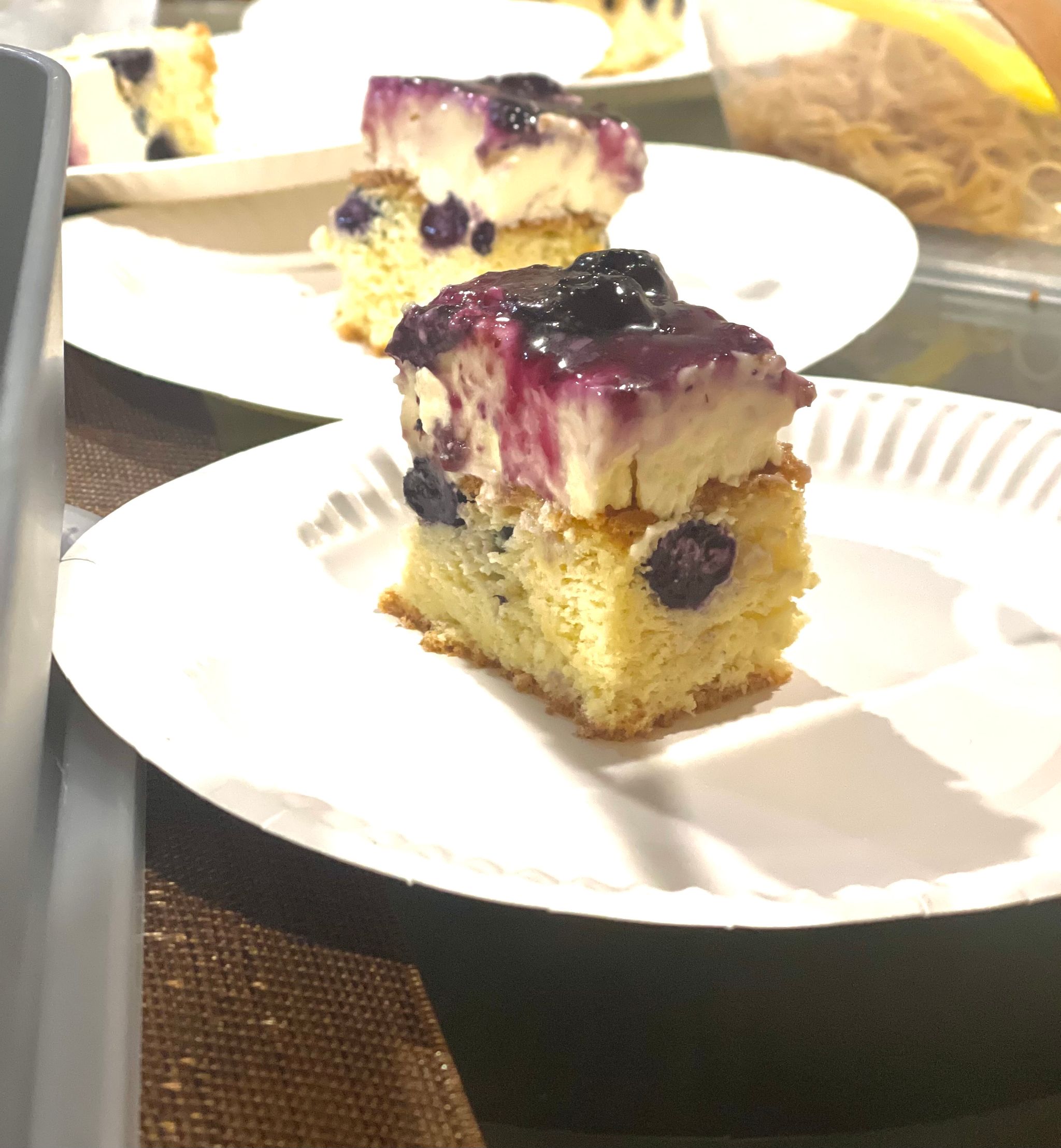 Tea-time Cake: Blueberry Cheese & Cake 8”_2