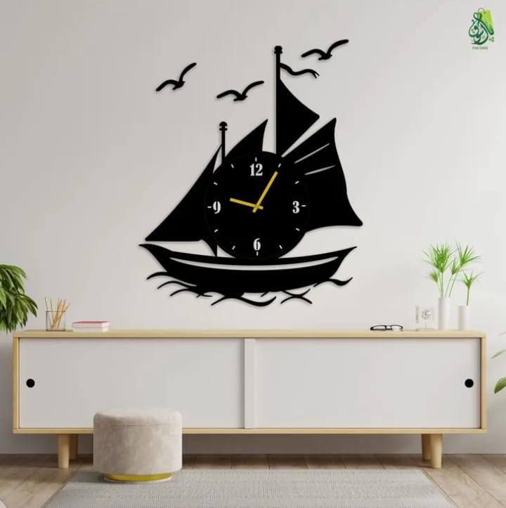 Ship Wall Clock / Wall Clock I Wall Clocks For Bedroom I Wall Clocks For Drawing Room_3