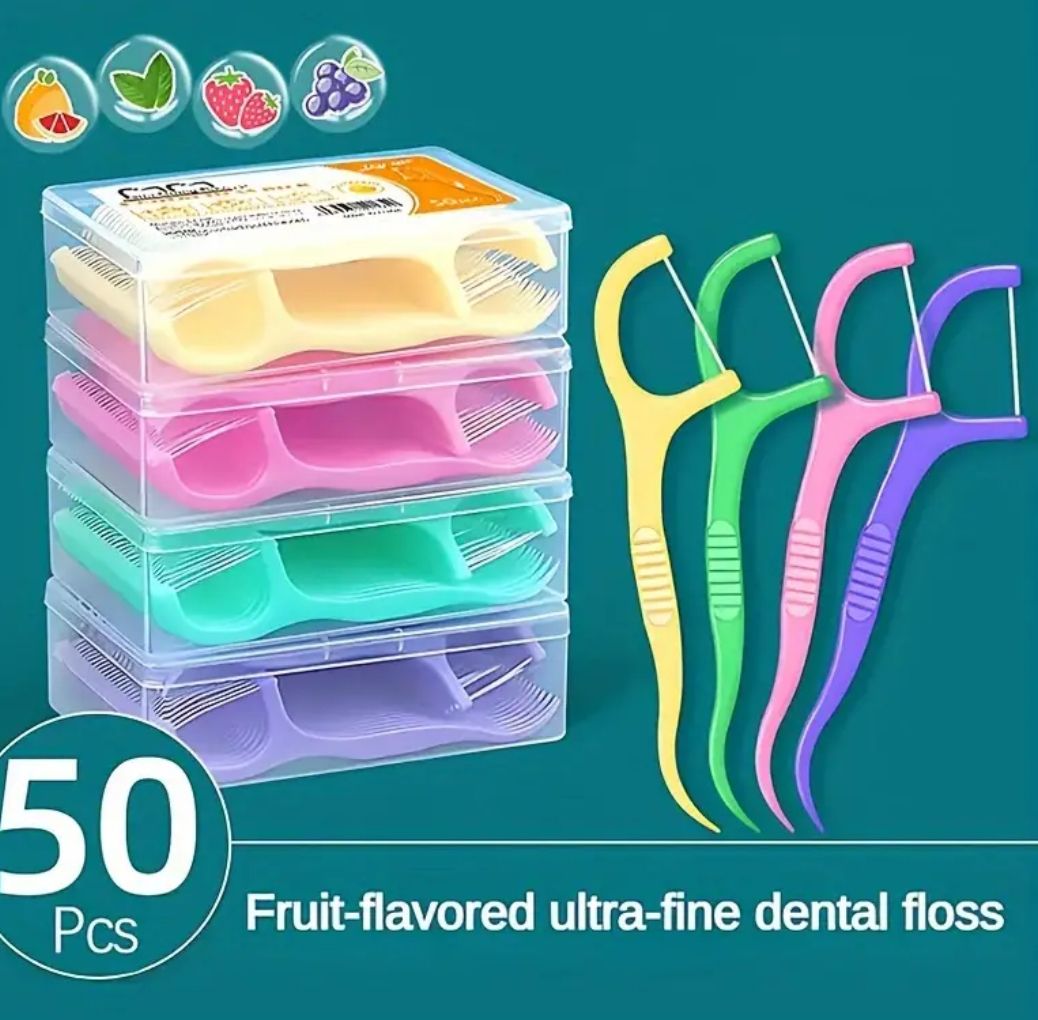 Fruit 🍇 flavoured dental 🦷 floss _3