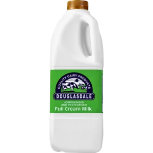 Douglasdale Fresh Full Cream Milk Bottle 2L_0