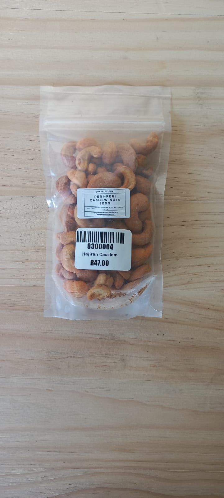 Peri Peri Cashews 100g_0