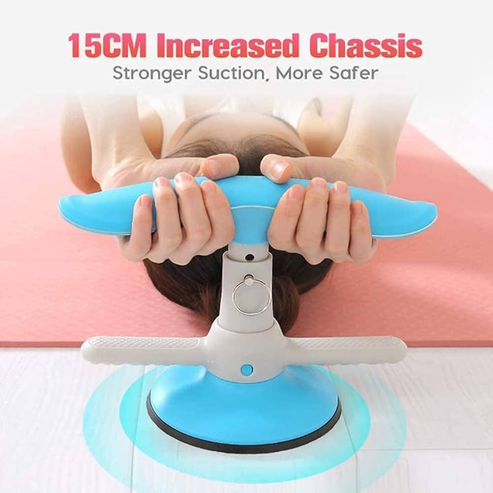 Barre d'assise réglable pour le sol, appareil d'assistance assis portable pour entraîneur abdominaux_4