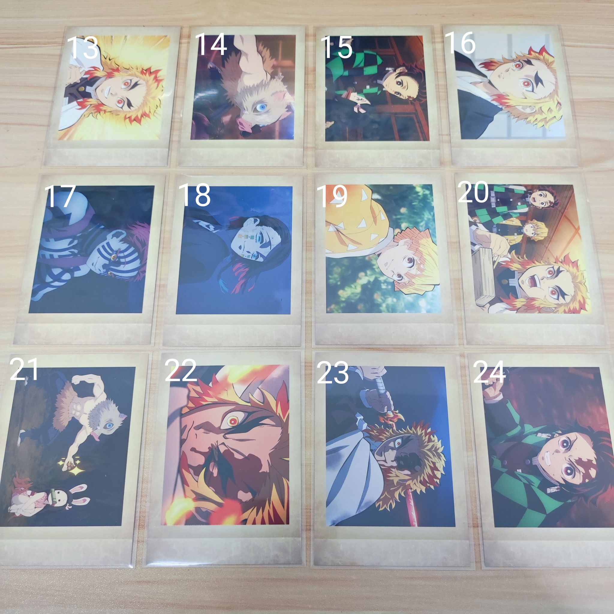 Kimetsu No Yaiba Official Polaroid - Mugen Train_4