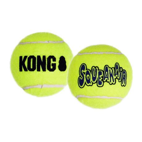 KONG SQUEAKAIR BALL (M) YELLOW (48) MEDIUM_0