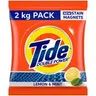 Tide Double Power Detergent Washing Powder - Top & Front Load, Lemon & Mint, 2 Kg_0