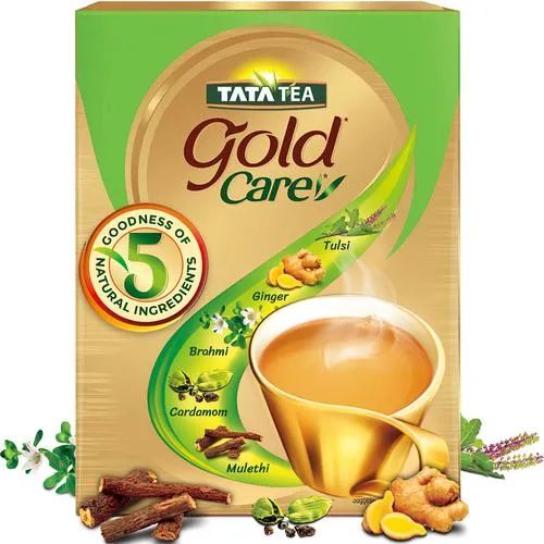 Tata Tea Gold Care Goodness Of 5 Natural Flavours, 500 g_0