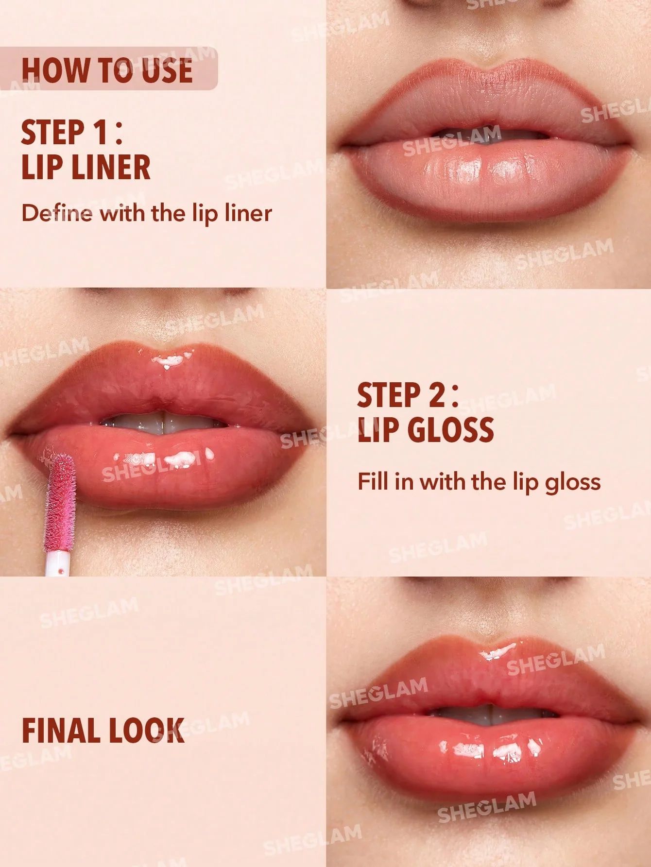 SHEGLAM Lip Rules Liner & Gloss Pen - Play Fair_3