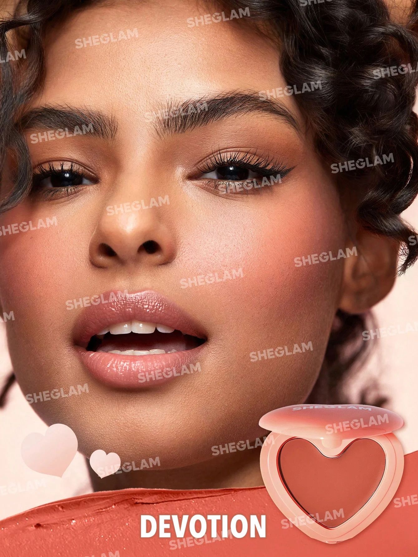 SHEGLAM Playing Cupid Cream Blush - Devotion_2