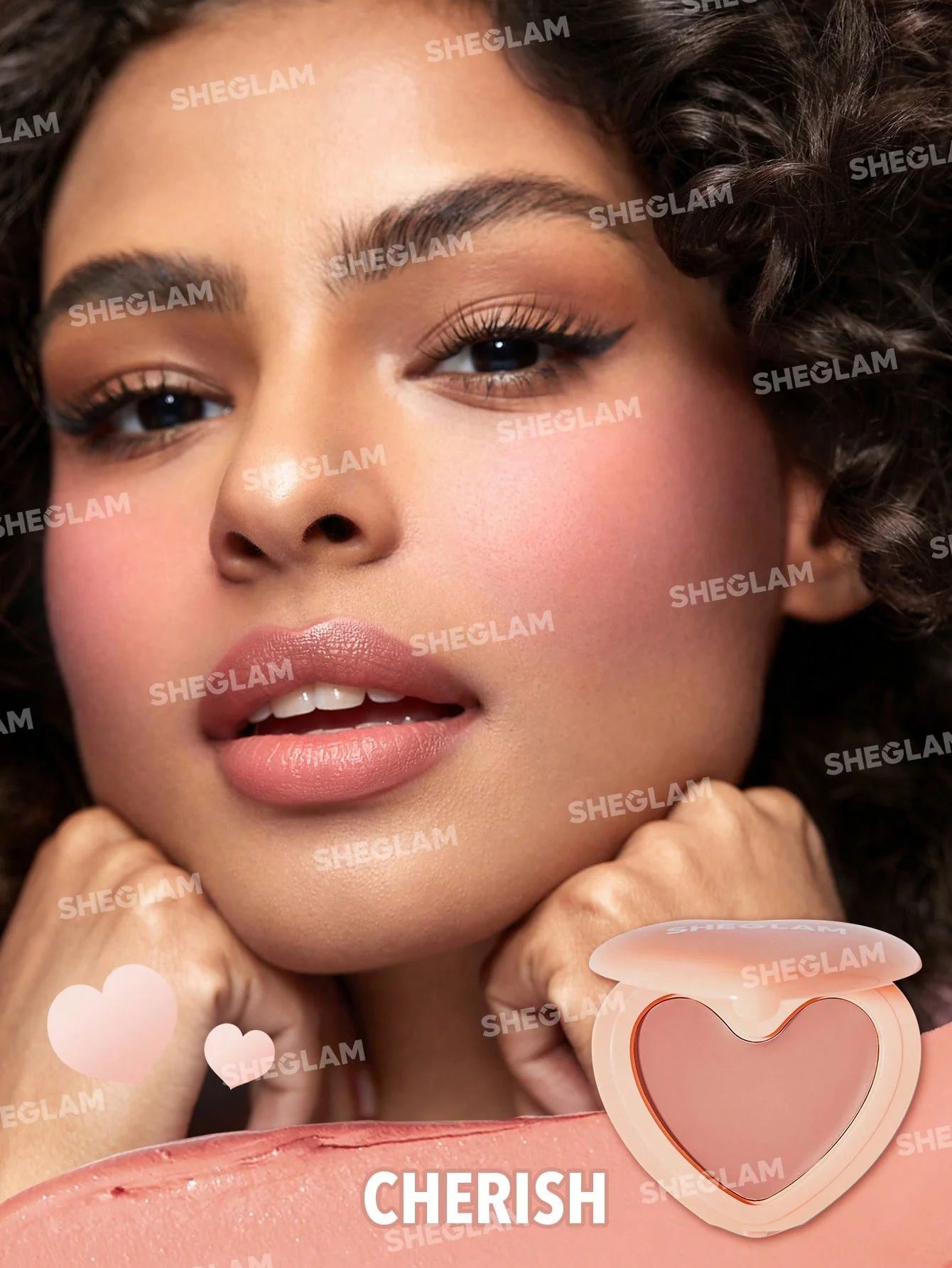 SHEGLAM Playing Cupid Cream Blush - Cherish_2