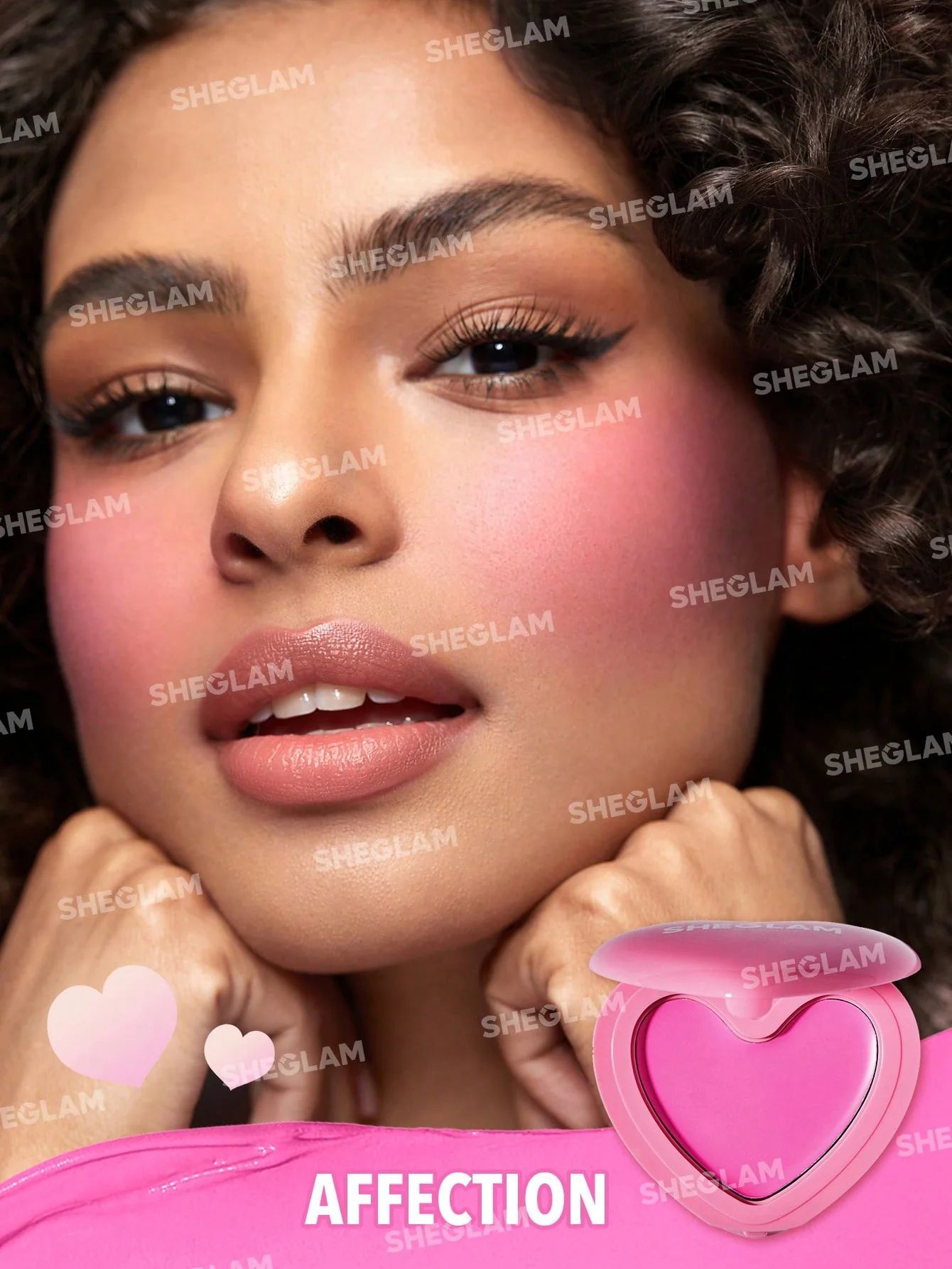 SHEGLAM Playing Cupid Cream Blush - Affection_2