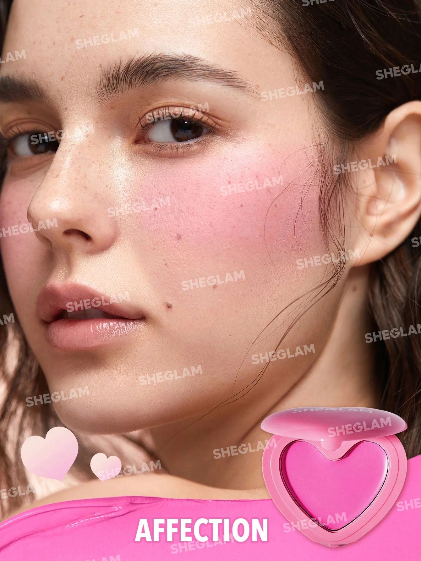 SHEGLAM Playing Cupid Cream Blush - Affection_1