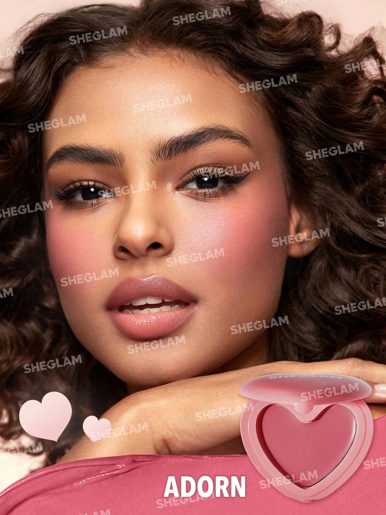 SHEGLAM Playing Cupid Cream Blush - Adorn_2