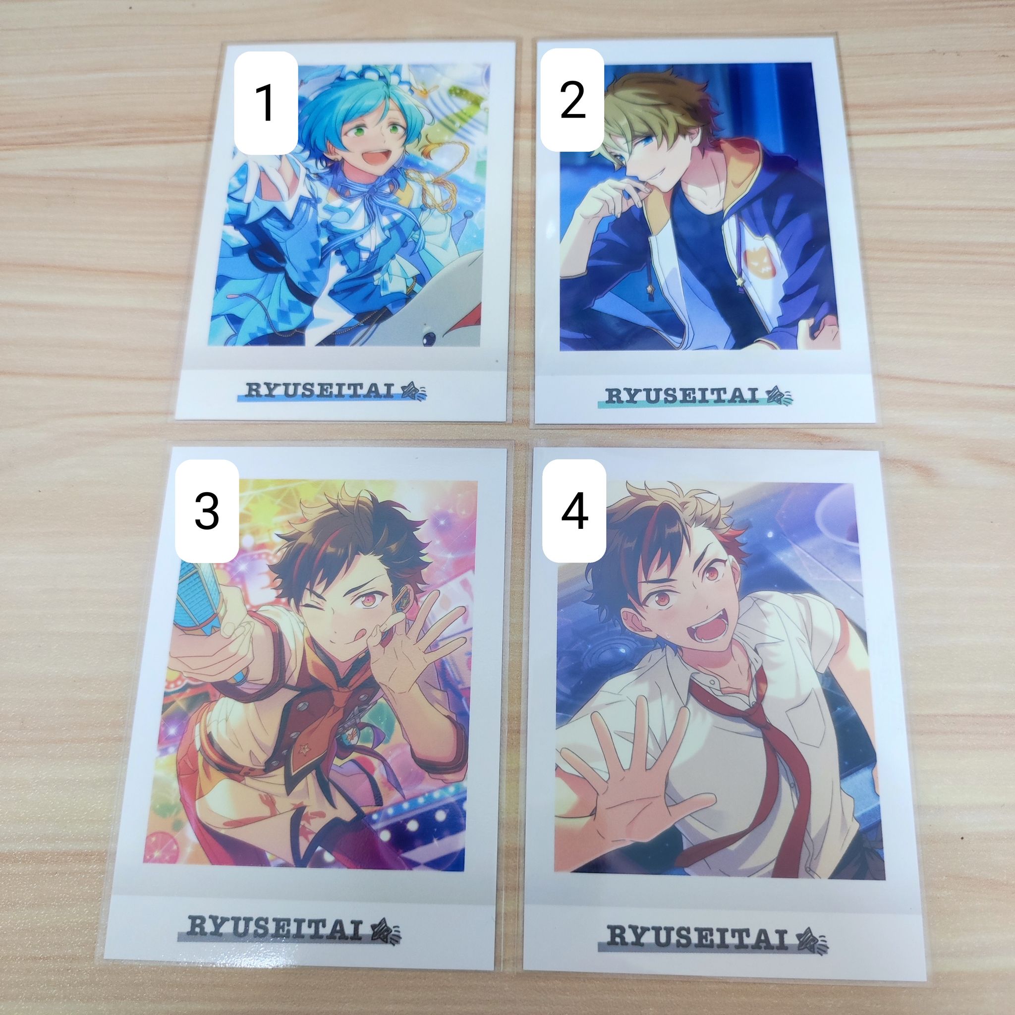 Ensemble Stars Official Polaroid Version 4 - Ryuseitai_1