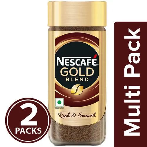 Nescafe Blend Instant Coffee Powder - Festive Edition- Rich & Smooth, 2x185 g Multipack_0